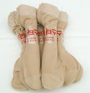 Ultra-thin transparent thin stockings Core-spun Yarn right, socks Core-spun Yarn sock women's wire socks