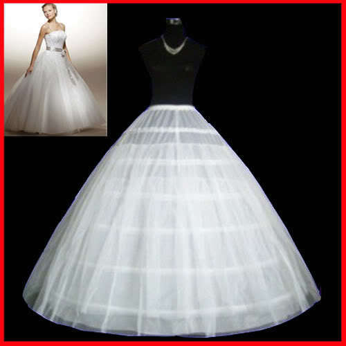 Ultralarge 130cm diameter of quality bride wedding ring double yarn pannier hs602