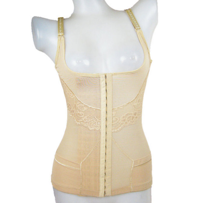 Ultralarge 6 buttons large range adjustable removable shoulder strap abdomen drawing shaper 9503