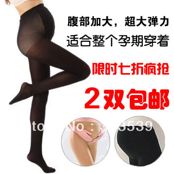 Ultralarge elastic maternity pantyhose maternity socks stockings spring and autumn maternity socks plus size maternity socks