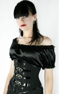 Under bust gothic corset fashion waist vest elegant cummerbund