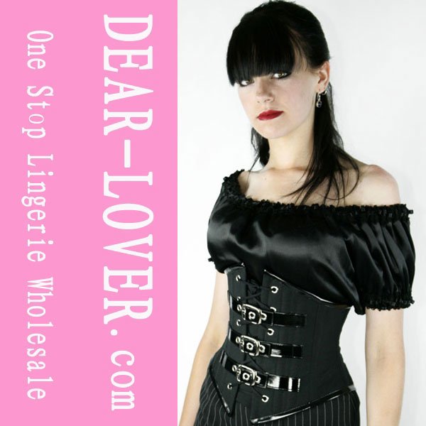 Under Bust Gothic Corset with G-string LC5130+ Cheaper price + Free Shipping Cost + Fast Delivery