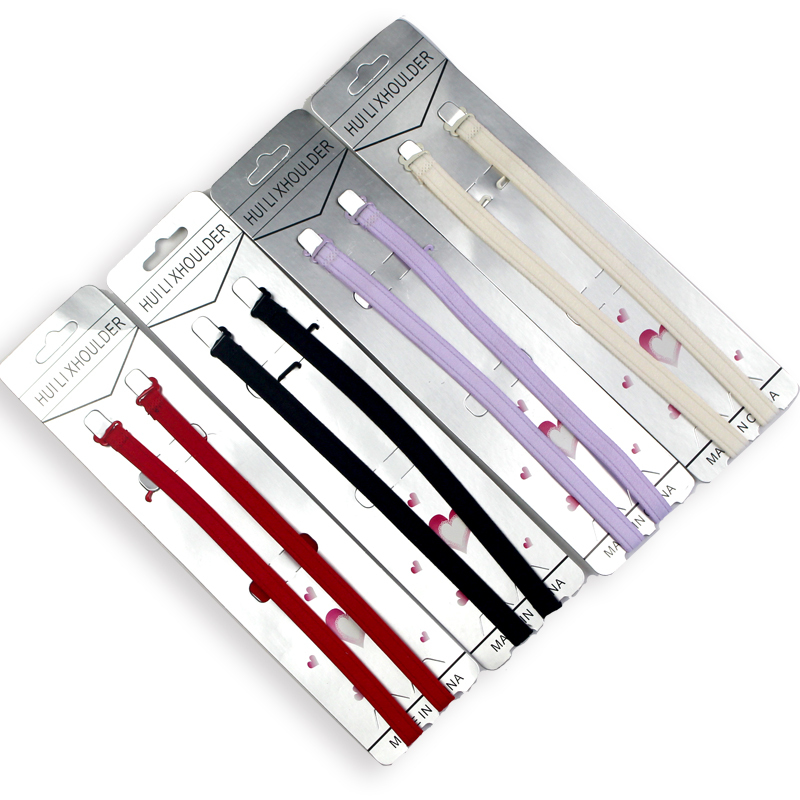 Underwear bra shoulder strap slip-resistant shoulder strap multicolor elastic female