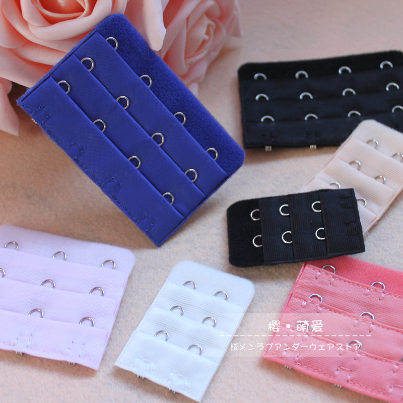 Underwear lengthening buckle bra lengthen buckle hasp single-bra adjust buckle underwear lengthen back button