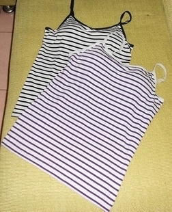 Underwear lycra cotton wireless bra belt pad basic spaghetti strap vest 00-a