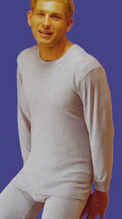 Underwear ms950 male vigogne o-neck top 100% cotton long johns male thermal underwear