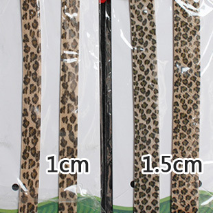 Underwear shoulder strap sexy leopard print halter-neck double-shoulder strap shoulder cross 1.5