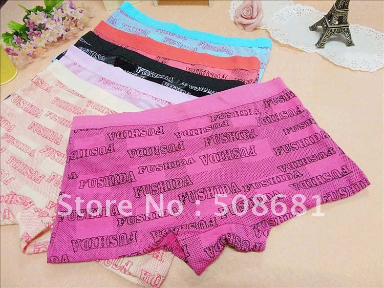 Underwear wholesale, new letters underwear, ladies underwear in four corners, hipster