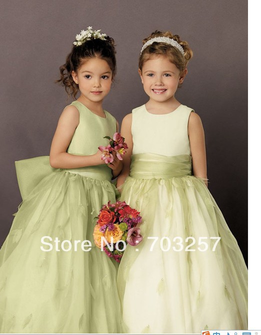 Unique Design New arrival  fashion  lively naive beautiful lovely   Flower Girl Dresses