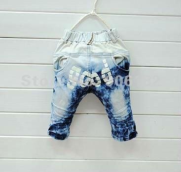 unique style boy's jeans girl's pants for spring & summer season--kids wear,children trousers 5pcs/lot