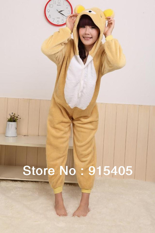 Unisex Kigurumi Pajamas Pyjamas Fashion Lovely Bear Cosplay Animal Costume