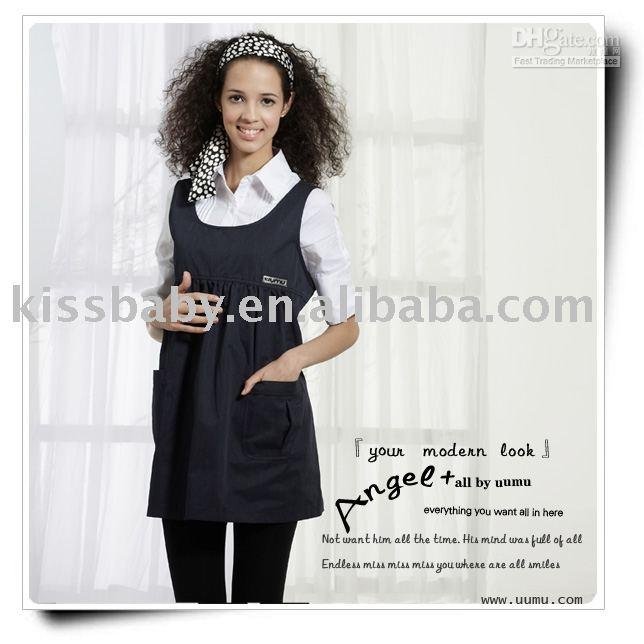UUMU Radiation Protection Maternity Dress /double layer vest UU/0319T cheap Top Quantity