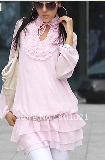 V Neck long sleeve Three edge women dresses women without dress for sexy pictures+wholesale and retail+free shipping