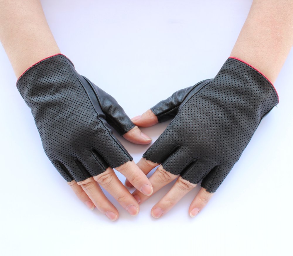 V181 wholesale cheap driving leather gloves for woman