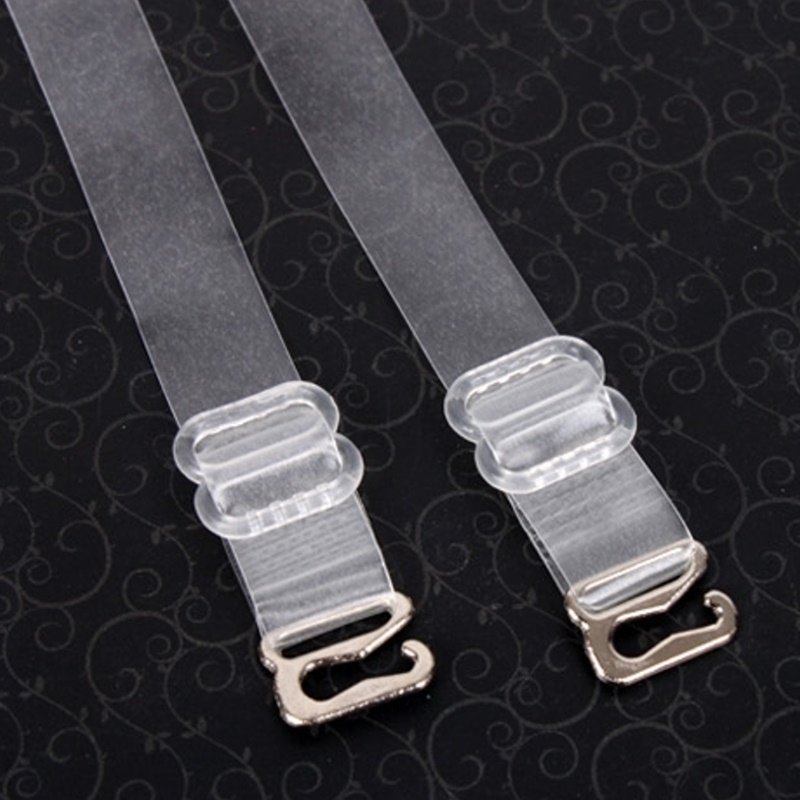 Vanilla sweetheart warner wire vris crystal transparent shoulder strap invisible underwear bra elastic shoulder strap