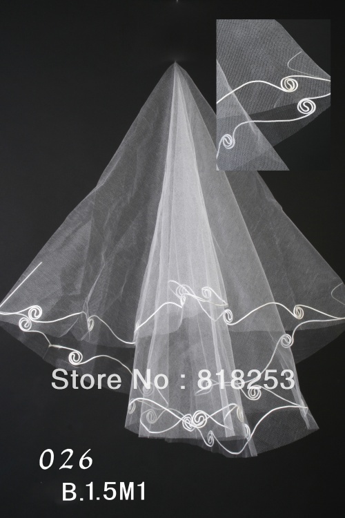 veil bridal veil wedding accessories W-17