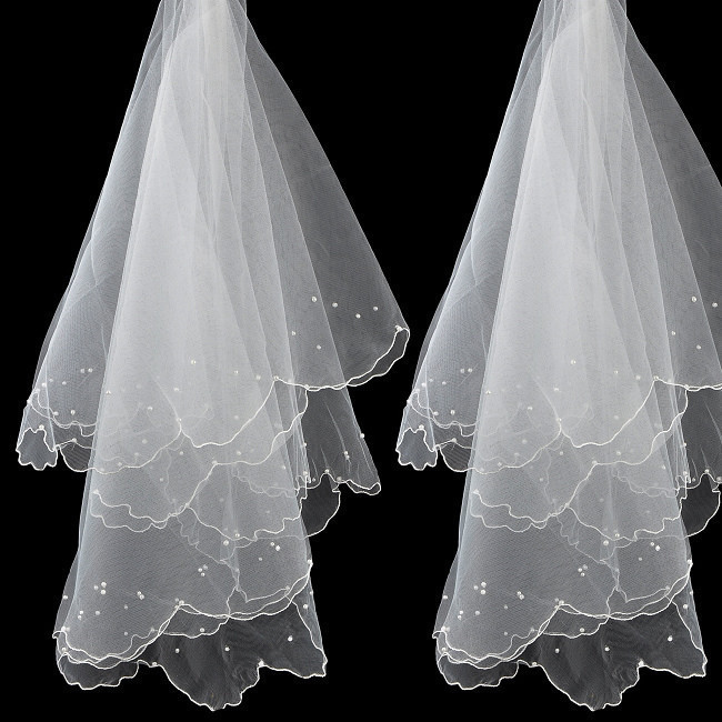 - veil bridal veil wedding dress veil - bridal accessories hj618