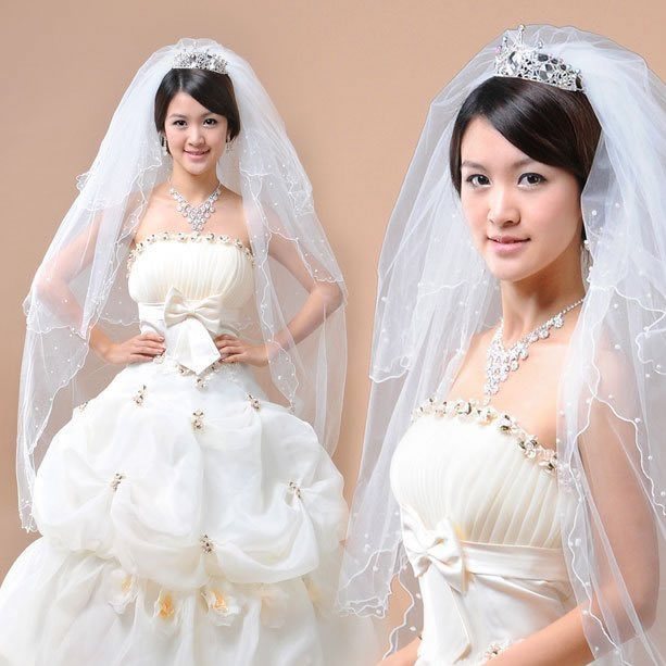 Veil bridal veil wedding dress veil - bridal accessories ts615