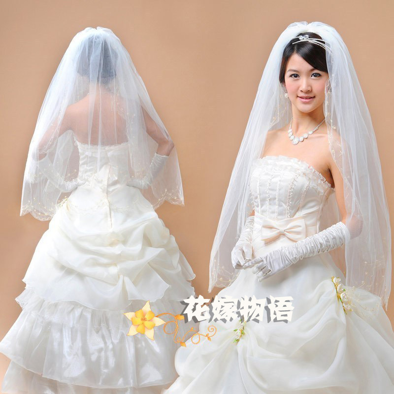 - veil bridal veil wedding dress veil - bridal accessories ts616