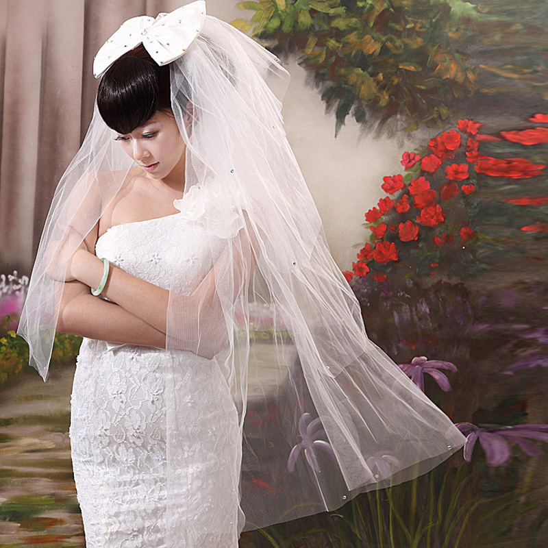 Veil wedding dress veil wedding dress veil bridal veil 044 whitest