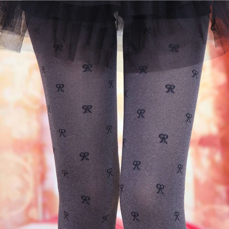 Velvet ash bottom black bowknot Pantyhose Stockings wholesale