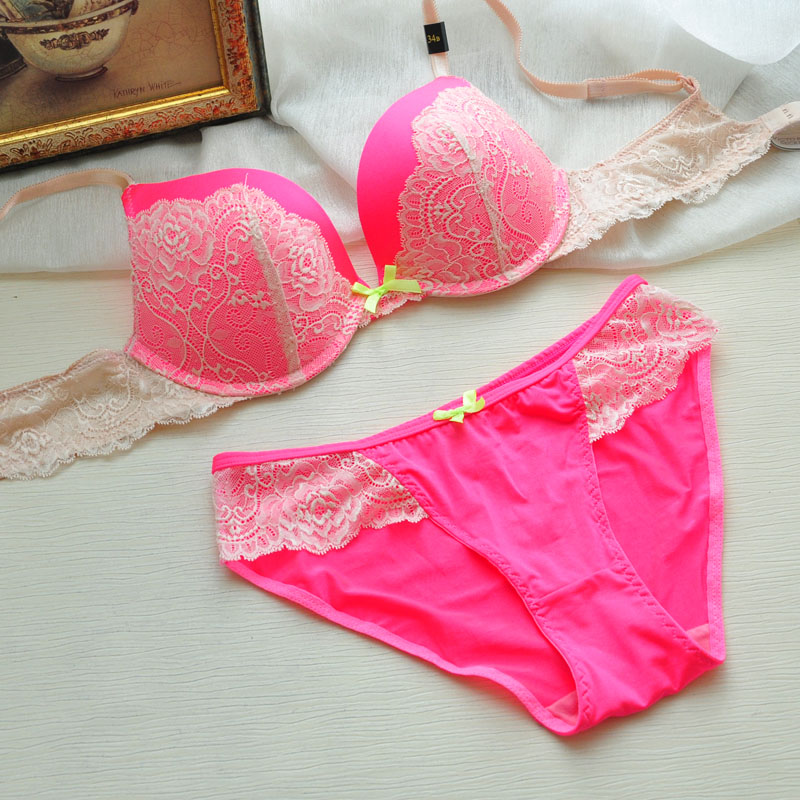 Victoria bra plus size sexy underwear set women's 0.09kg