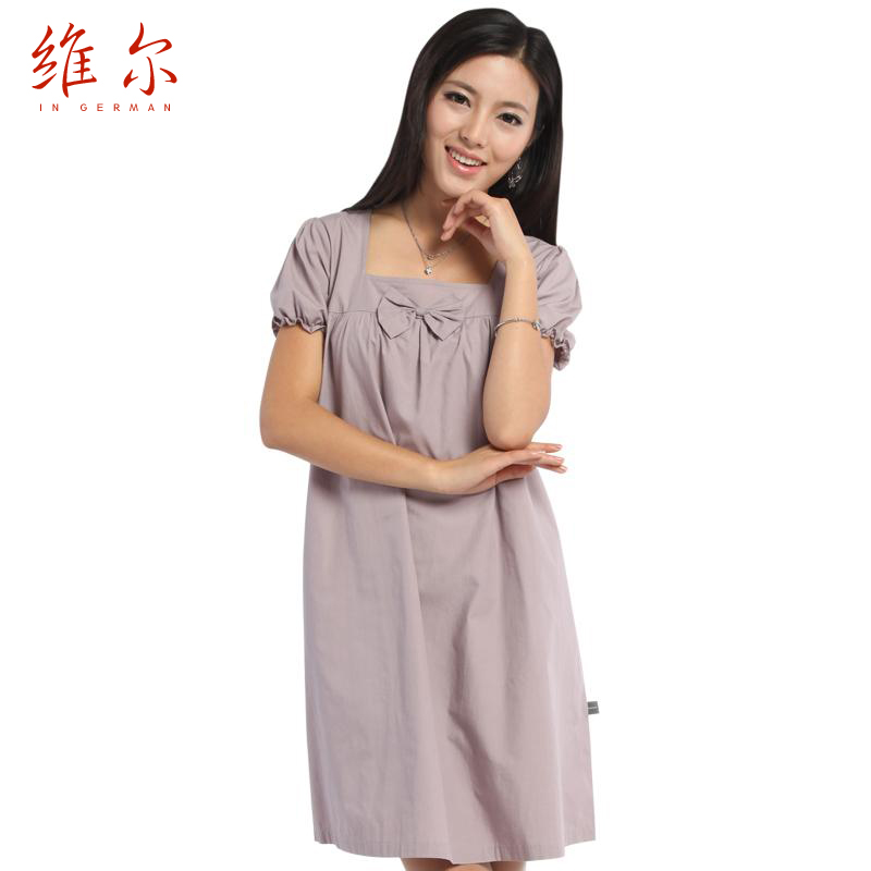 Villmergen radiation-resistant metal bamboo fibre radiation-resistant antibiotic maternity clothing mommas sleepwear loose full