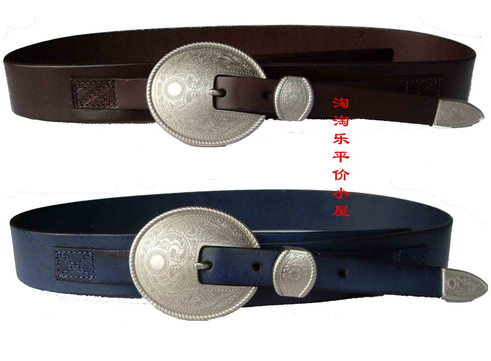 Vintage agings first layer of cowhide belt fashion genuine leather genuine leather women's strap