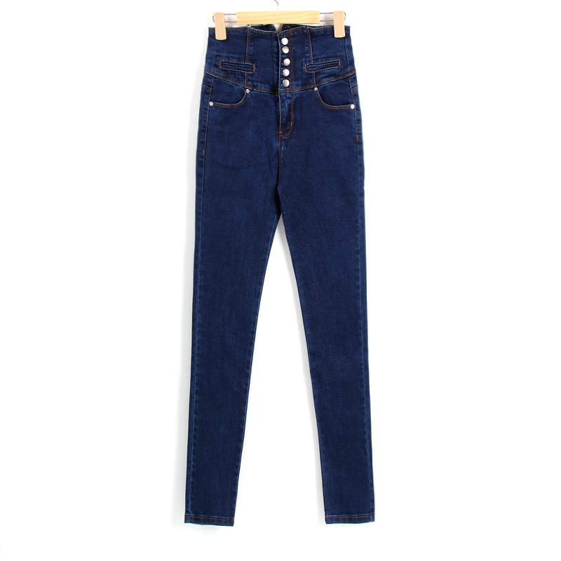 Vintage high waist denim trousers skinny pants jeans 2013 spring women's pants