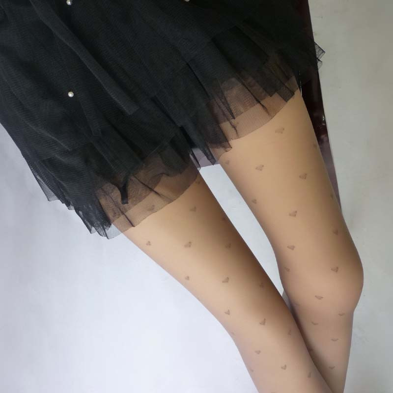 vintage princess ultra-thin transparent stockings pantyhose love socks