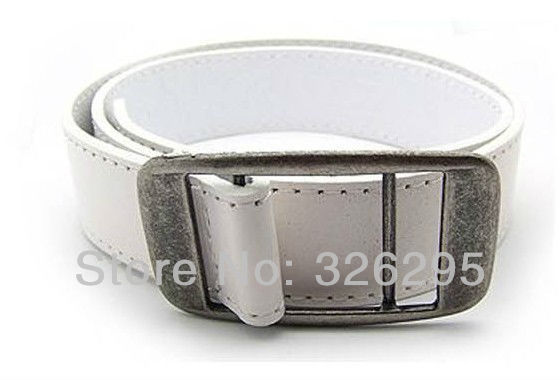 Vintage Style Women Classic Leather Belt With Pin Buckle For Jeans All-match Fashion