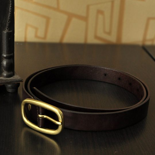 Vintage unisex wind genuine leather women's belt first layer of cowhide all-match women's fashion strap brown lovers design