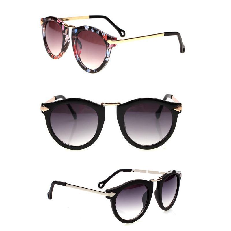 Vintage Women Designer Walter Arrown High Quality  6Multi Color Sunglasses 1pc Free Shipping
