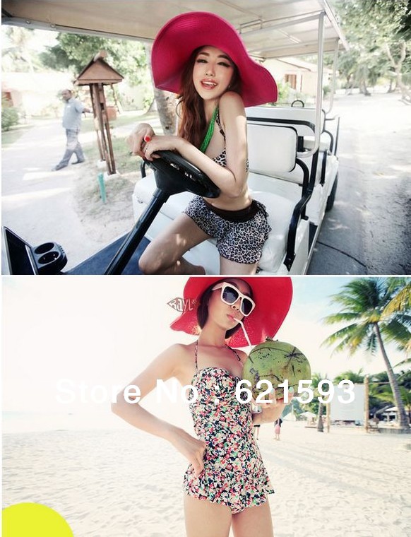 Visor cap straw hats for women summer ladies hats, Large along sun beach hat Dayan Mao-09 Free Shipping Multicolor choose