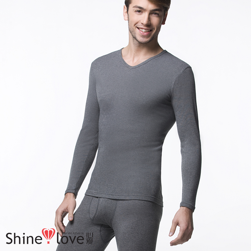Vitality fiber thin male thermal basic underwear sn72101