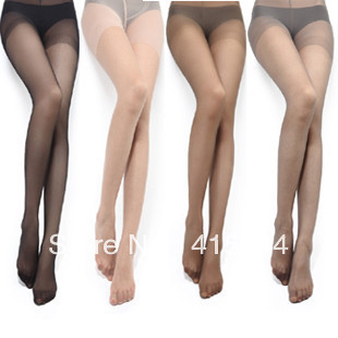 Vivi candy color ultra-thin antidepilation wire Core-spun Yarn pantyhose multicolour stockings plus size socks