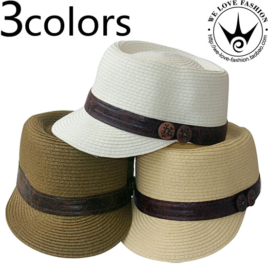 Vivi paragraph spring and summer straw braid hat strap military hat equestrian cap strawhat sunbonnet