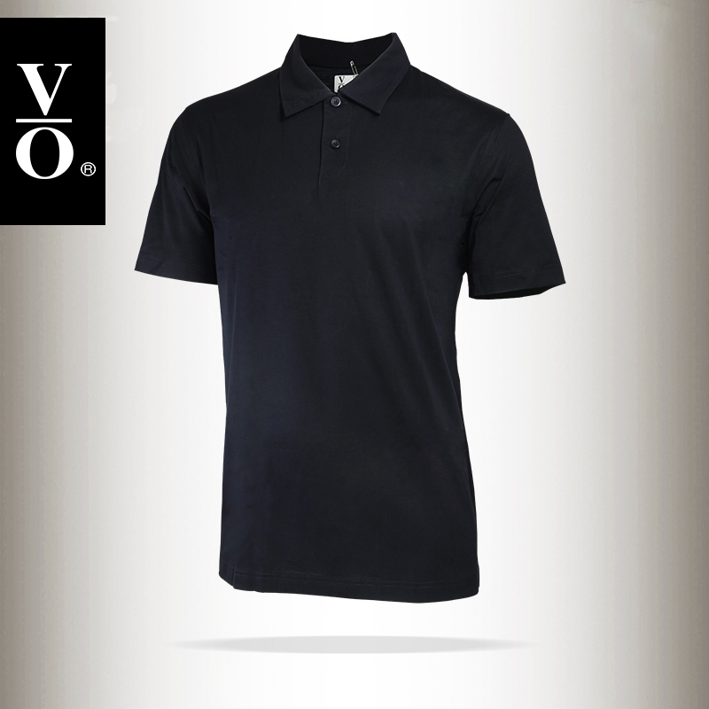 Vo male short-sleeve T-shirt 100% cotton mulberry silk 0871