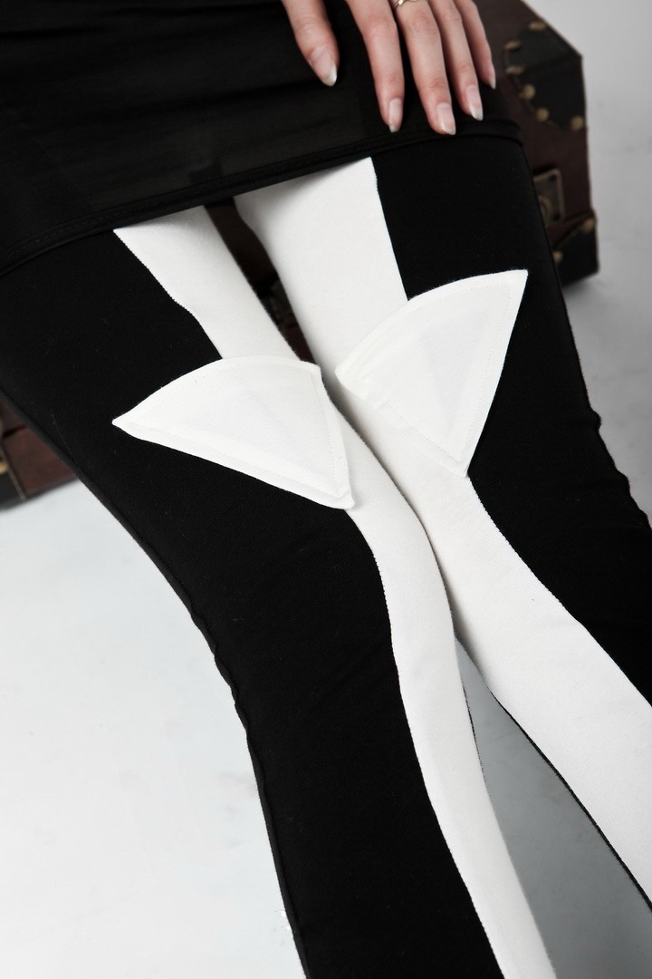 VQ-64 Wholesale 2012 New Spring Women Imitation Leather Patchwork Milk Silk Cotton Leggings Tights Pants