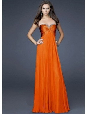 W22089  New Bridesmaid Formal Party Gown Evening Dresses Strapless Free Shipping