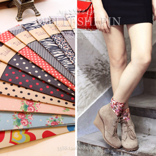 W79 stockings female summer ultra-thin candy color dot leopard print fashion short socks pile of pile of socks