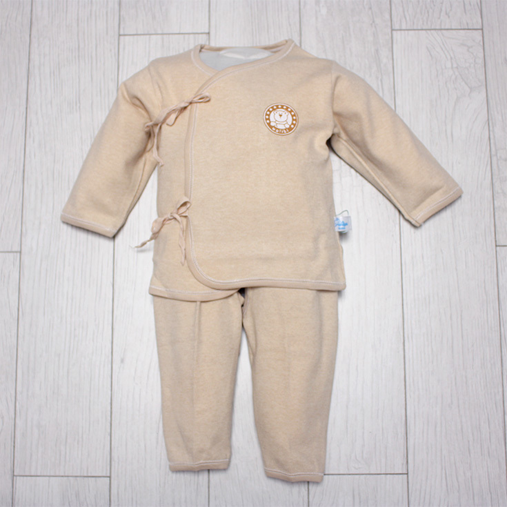 W9375 fashion stretch cotton baby bandage monk clothes set