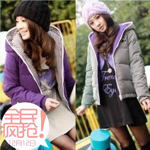 Wadded jacket female autumn and winter slim short design cotton-padded jacket cotton-padded jacket thickening FREE SHIPPING
