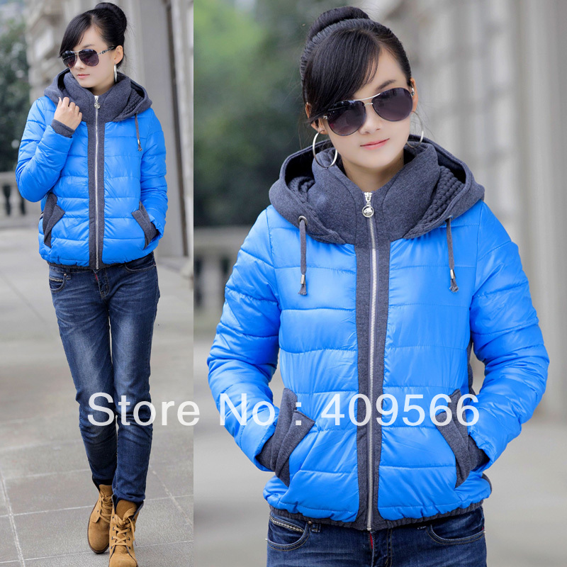 Wadded jacket female  women's  outerwear 2012 winter thickening short design