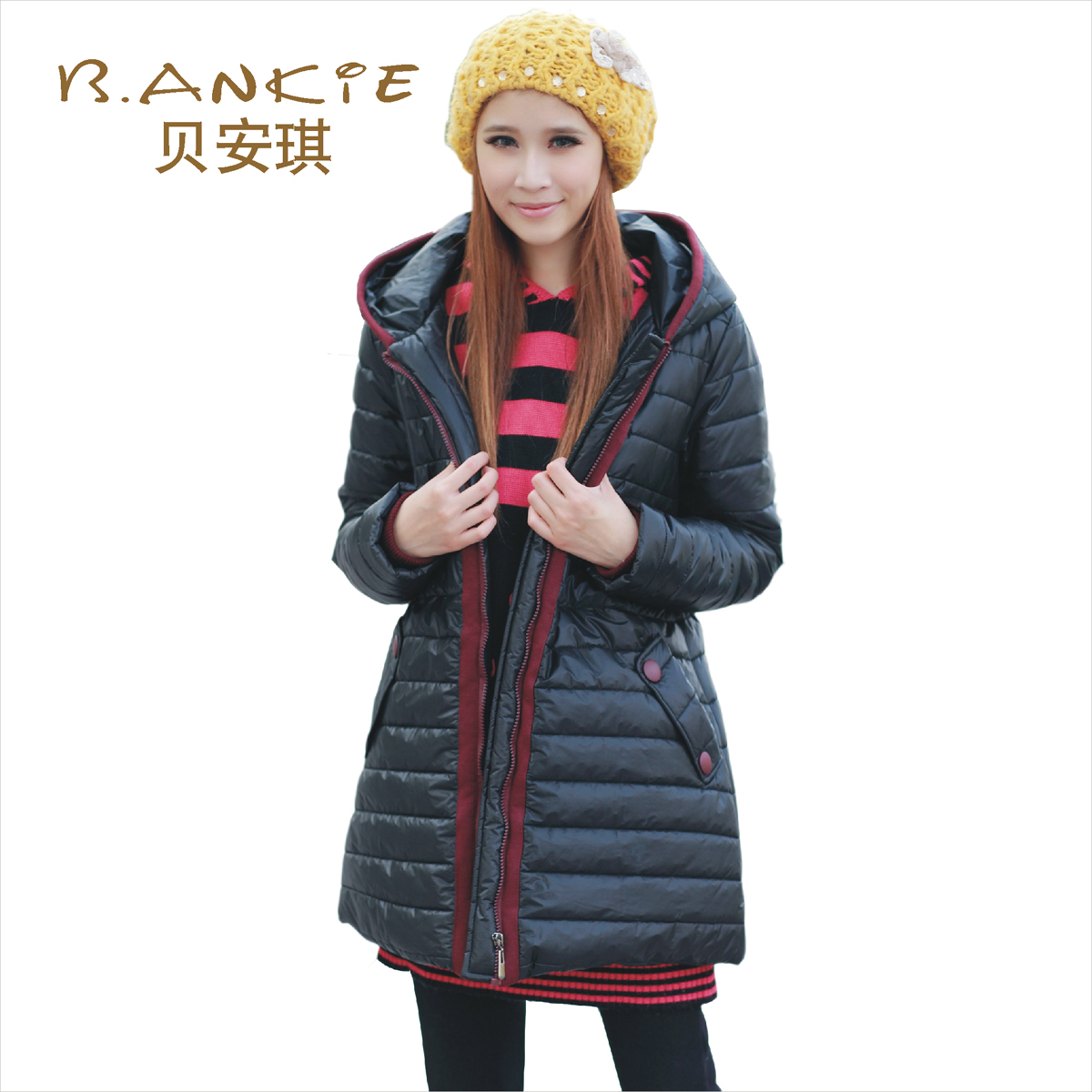 Wadded jacket maternity winter outerwear wadded jacket thickening cotton-padded jacket maternity top autumn and winter