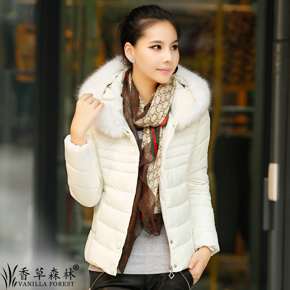 Wadded jacket women's plus size short design wadded jacket female short design  small cotton-padded jacket