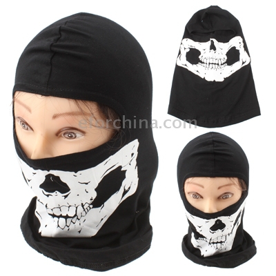 WAT Balaclava Hood 1 Hole Head Skull Face Mask Protector/Beanie Hat Scarf
