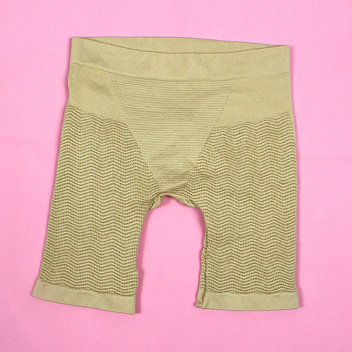 Wave massage fat burning stovepipe corselets seamless body shaping pants corset pants ak9904