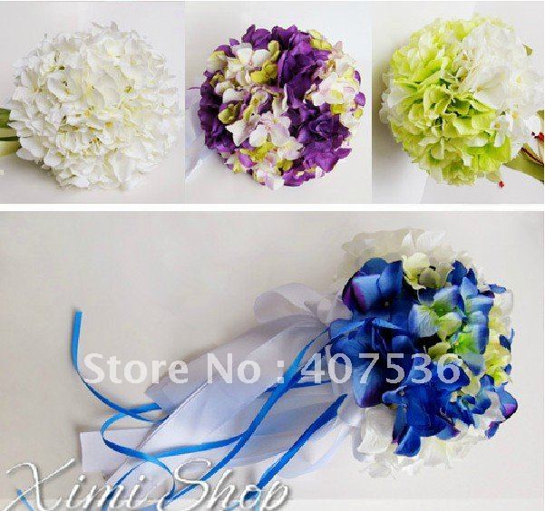 Weddding Bouquet , large simulation artificial Bridal  flower, Lover / birthday party flower, 4color,  my276