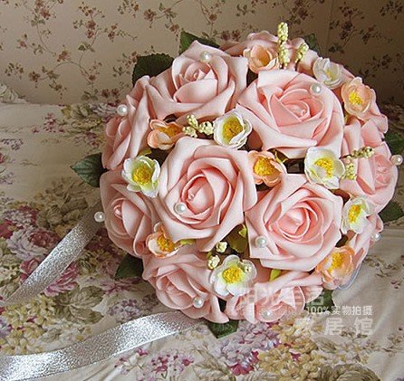 Weddding Bouquet , large simulation artificial Bridal  flower,  my2715